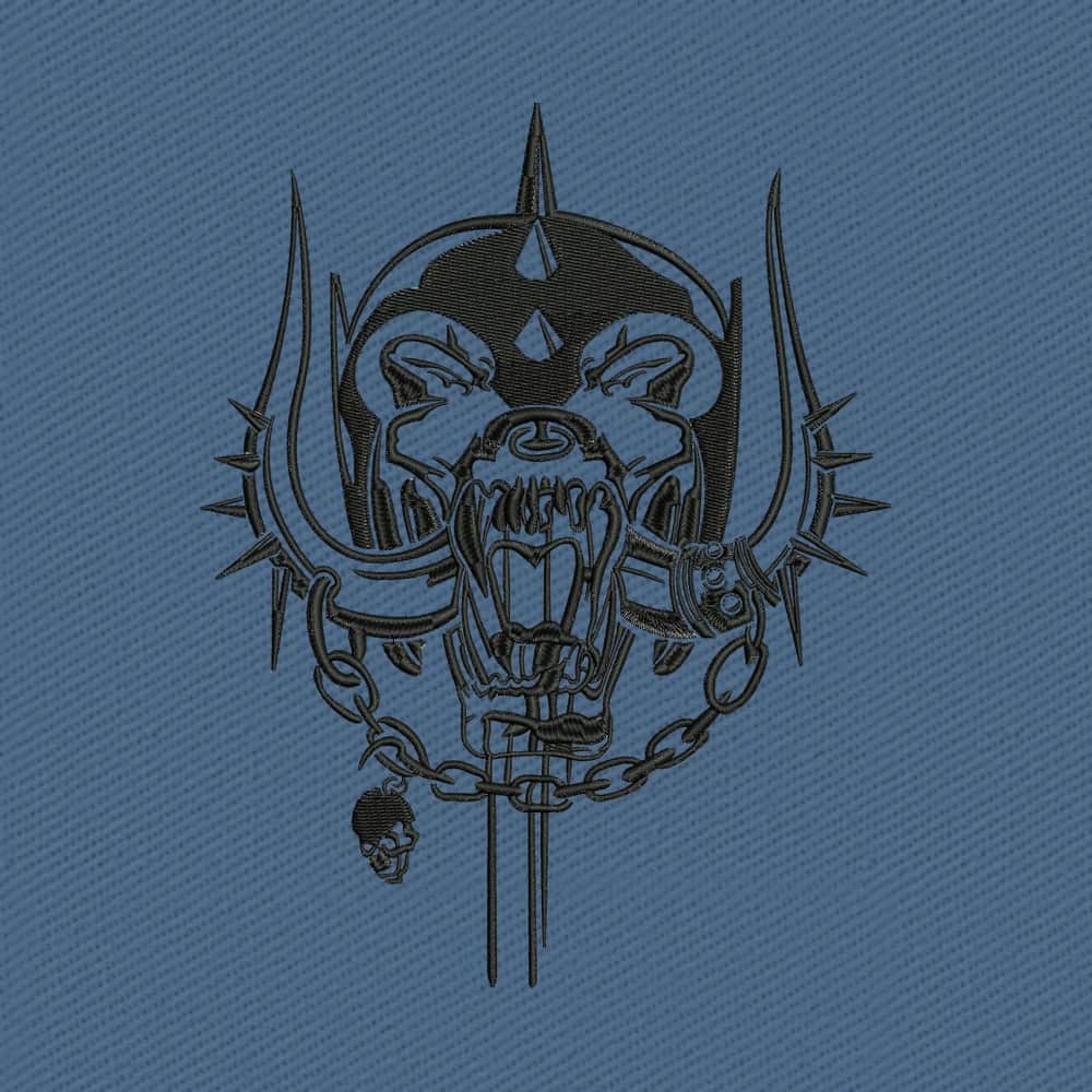 Motorhead 2 Ricamo Logo