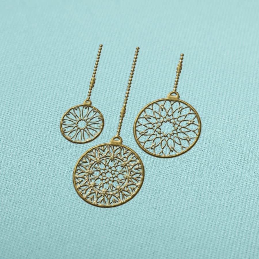 Openwork Christmas Balls