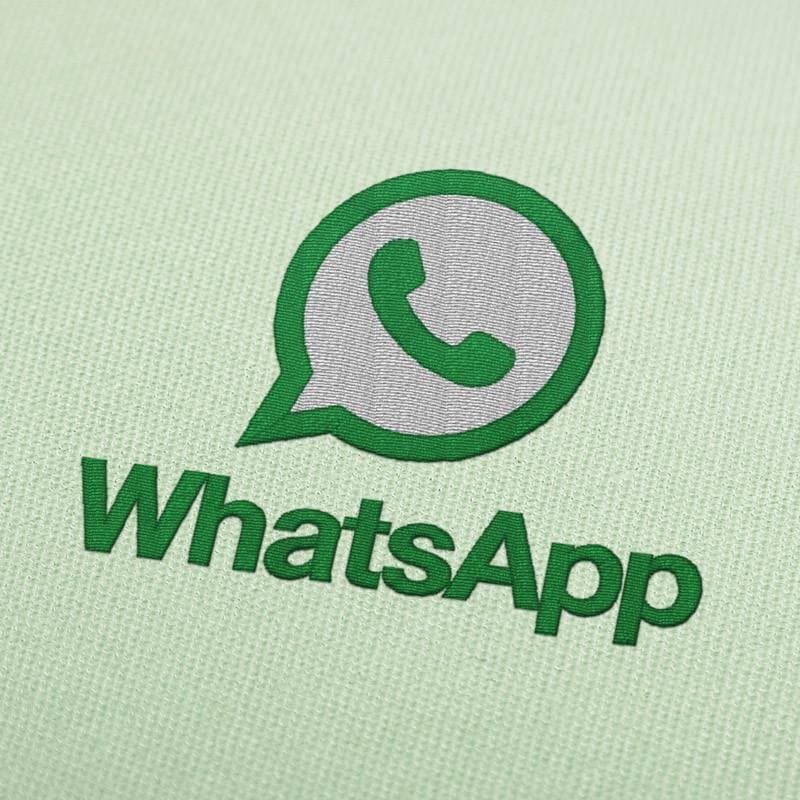Whatsapp-Logo 2 Stickmuster Für Stickmaschinen Download