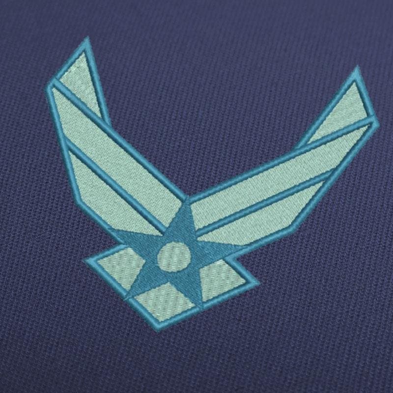 US Air Force Logo Stickmuster Für Stickmaschinen Download