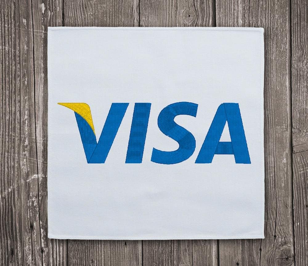 Visa Credit Card Logo Stickmuster Für Stickmaschinen Download