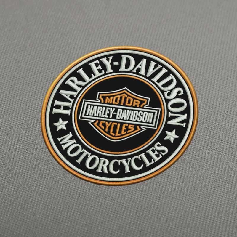 Harley Davidson HDM Stickmuster Für Stickmaschinen Download