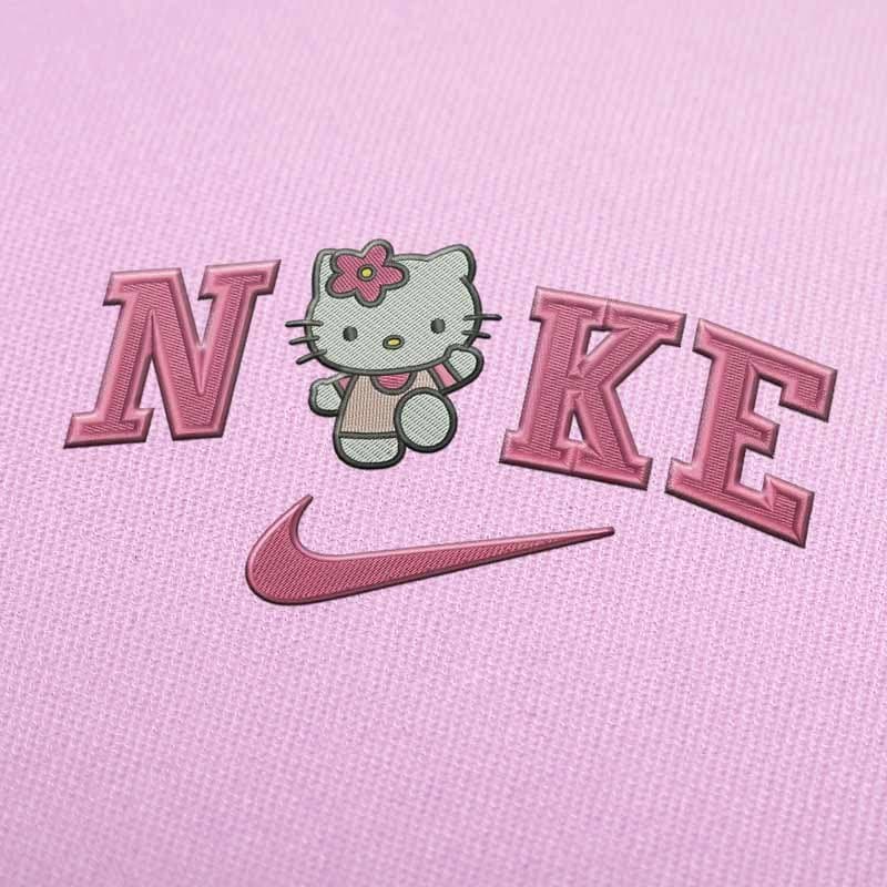 Nike hallo Kitty 2 Stickmuster Für Stickmaschinen Download