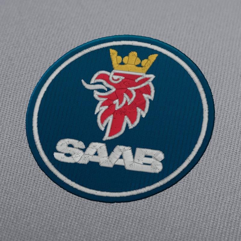 Saab logo Bordado Descarga Picajes Bordados