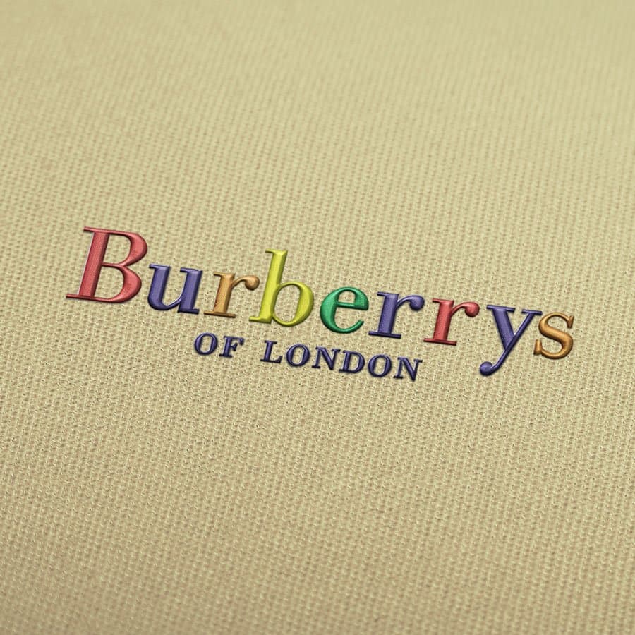 Motifs de broderie Burberrys London Télécharger