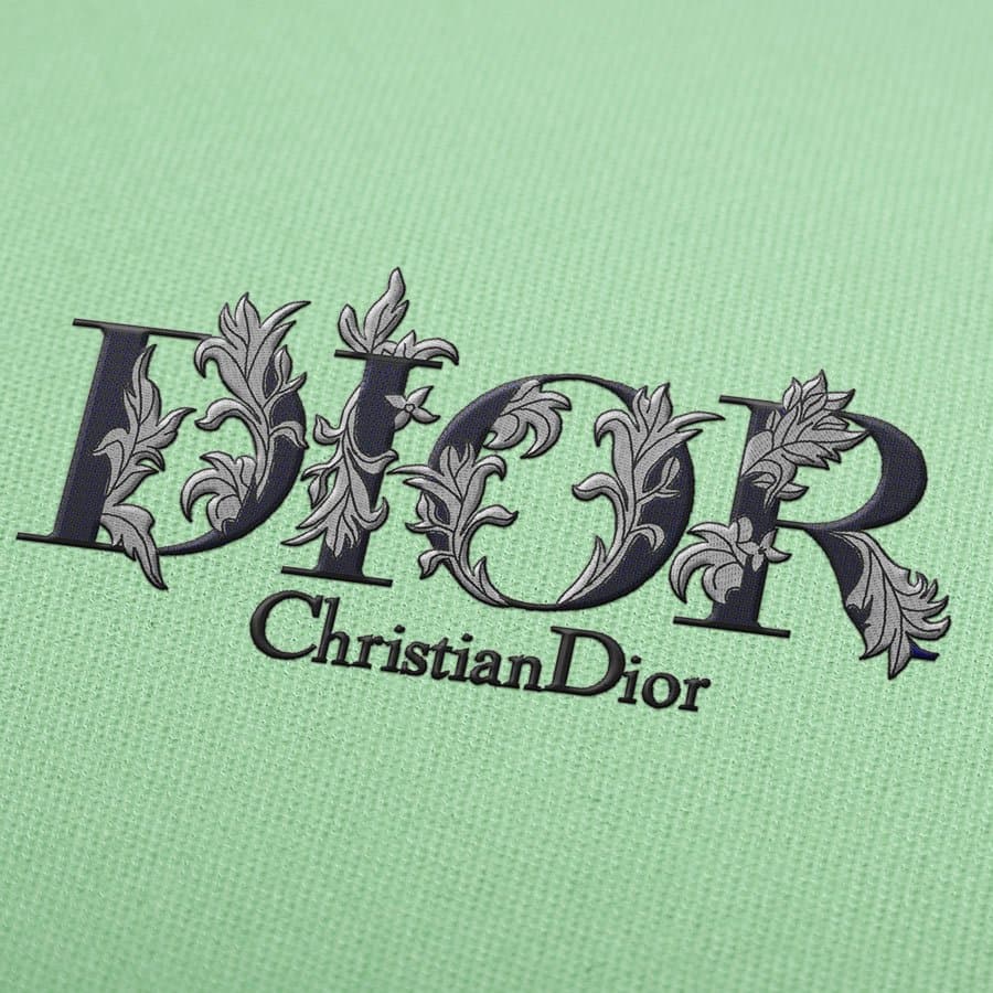 Motifs de broderie de fleurs DIOR Télécharger