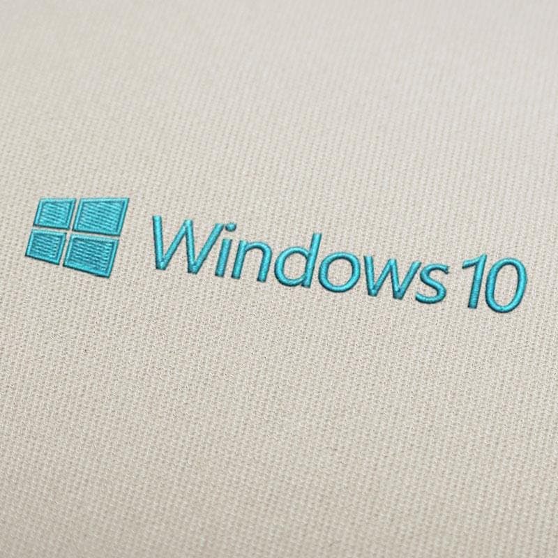Windows 10 Logo Stickmuster Für Stickmaschinen Download