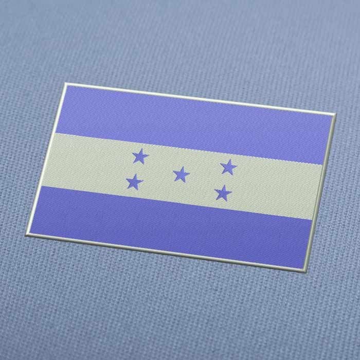 Honduras Bandera Bordado Diseño Descargar