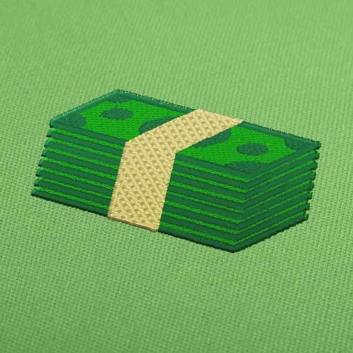 Money Stack Bordado Descarga Picajes Bordados