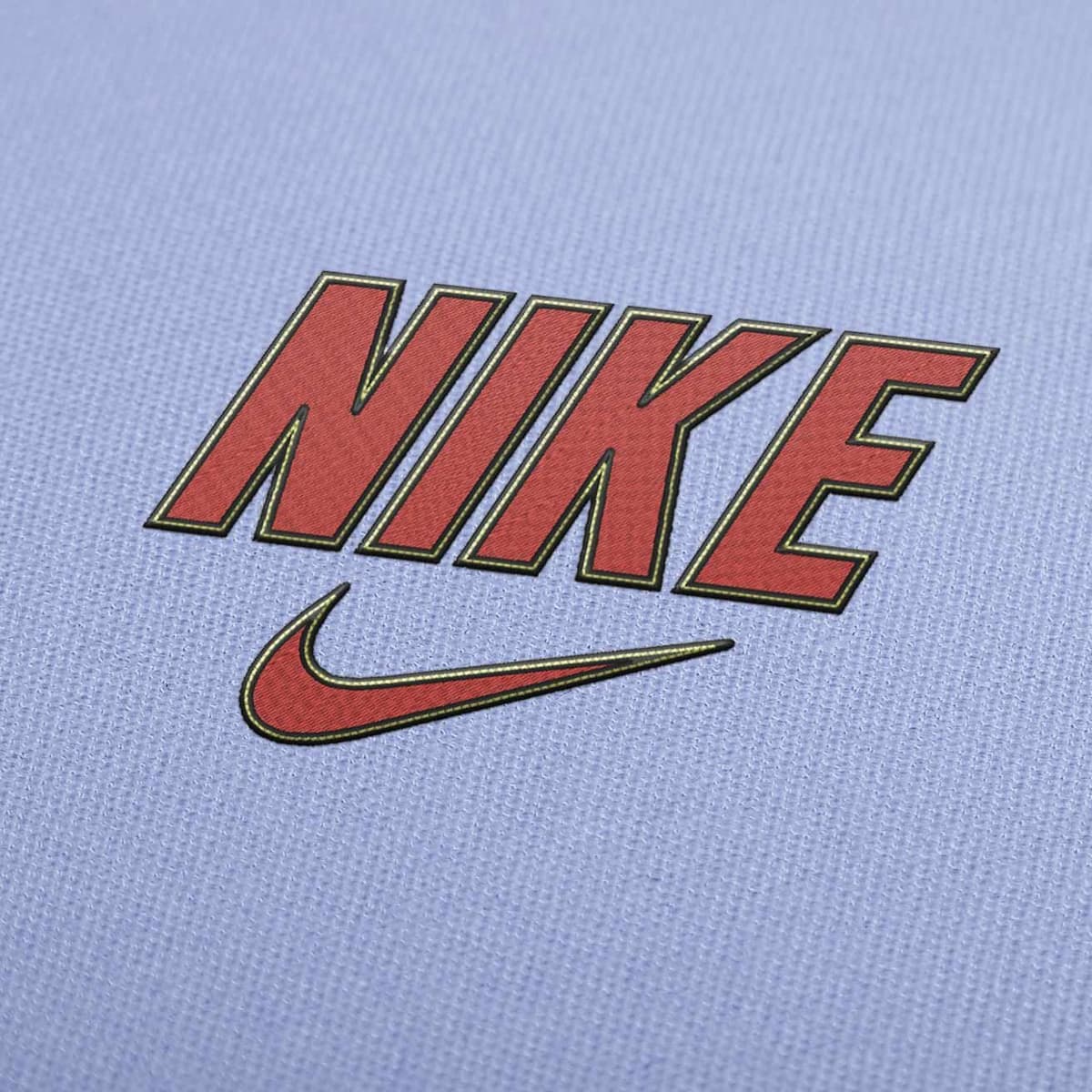 Nike Old Logo 3 Applique Embroidery Design Download