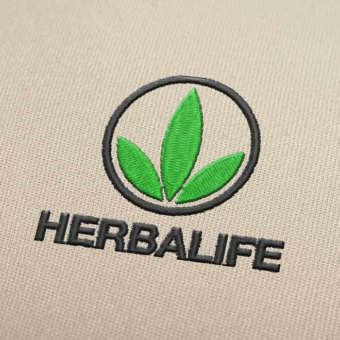 Herbalife Logotipo Bordado Descarga Picajes Bordados