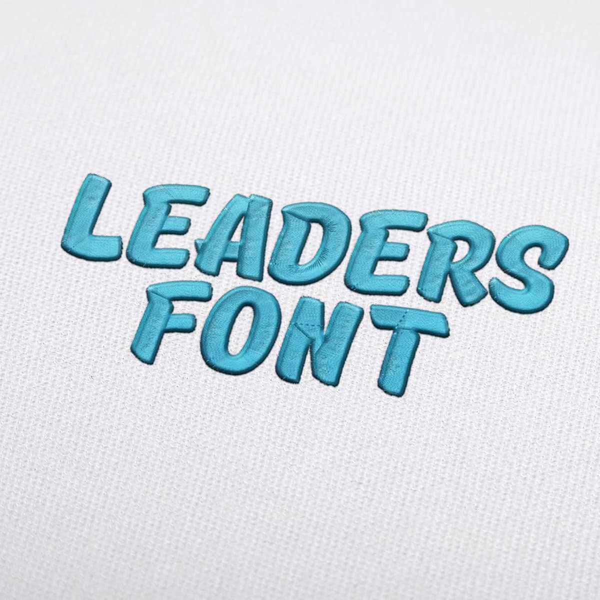 Leaders Embroidery Font Set Download