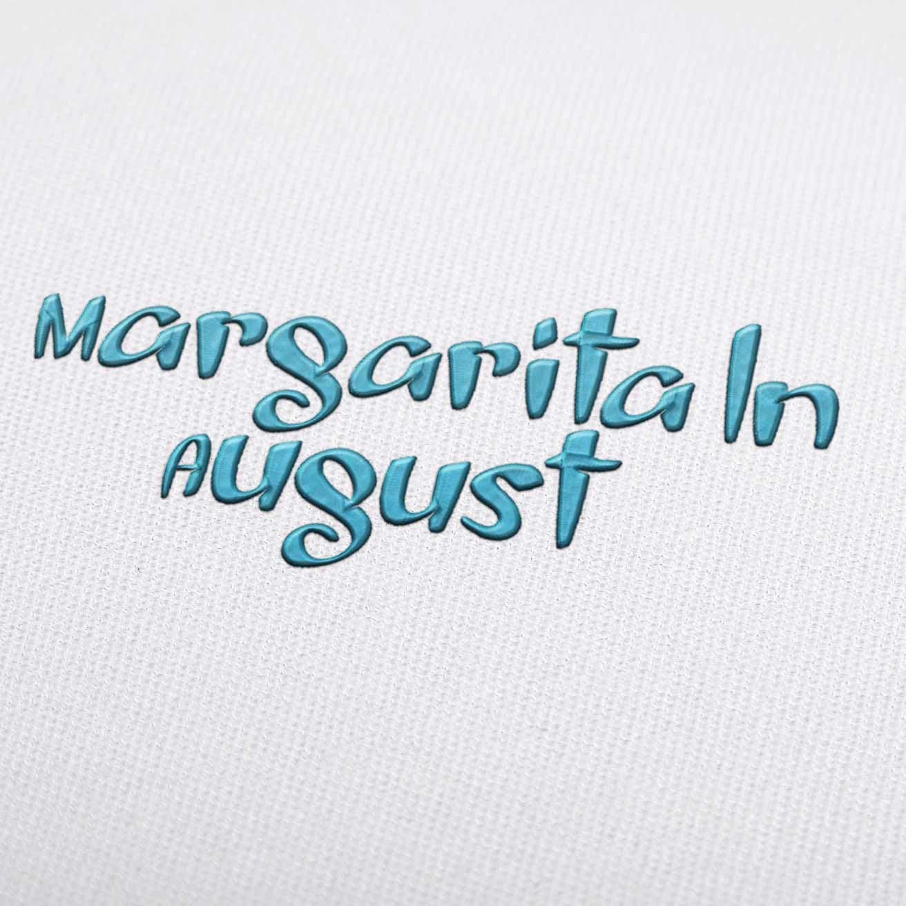 Margarita ln August Embroidery Font Set Download
