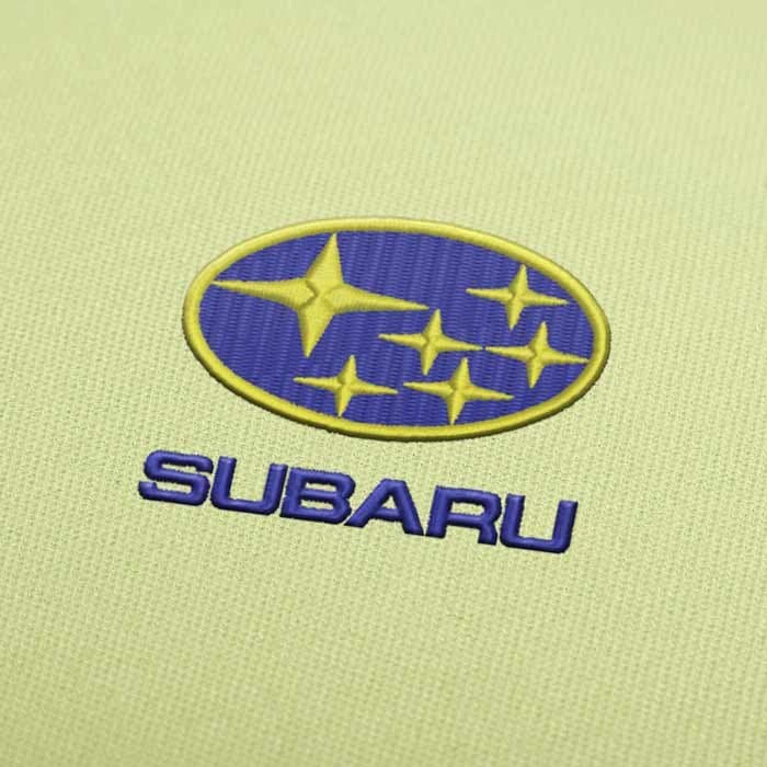 Subaru Car Logo Stickmuster Für Stickmaschinen Download