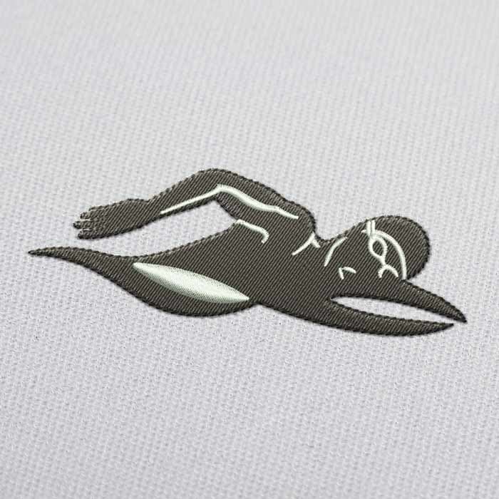 Modèle de broderie de natation Crawl Style Download