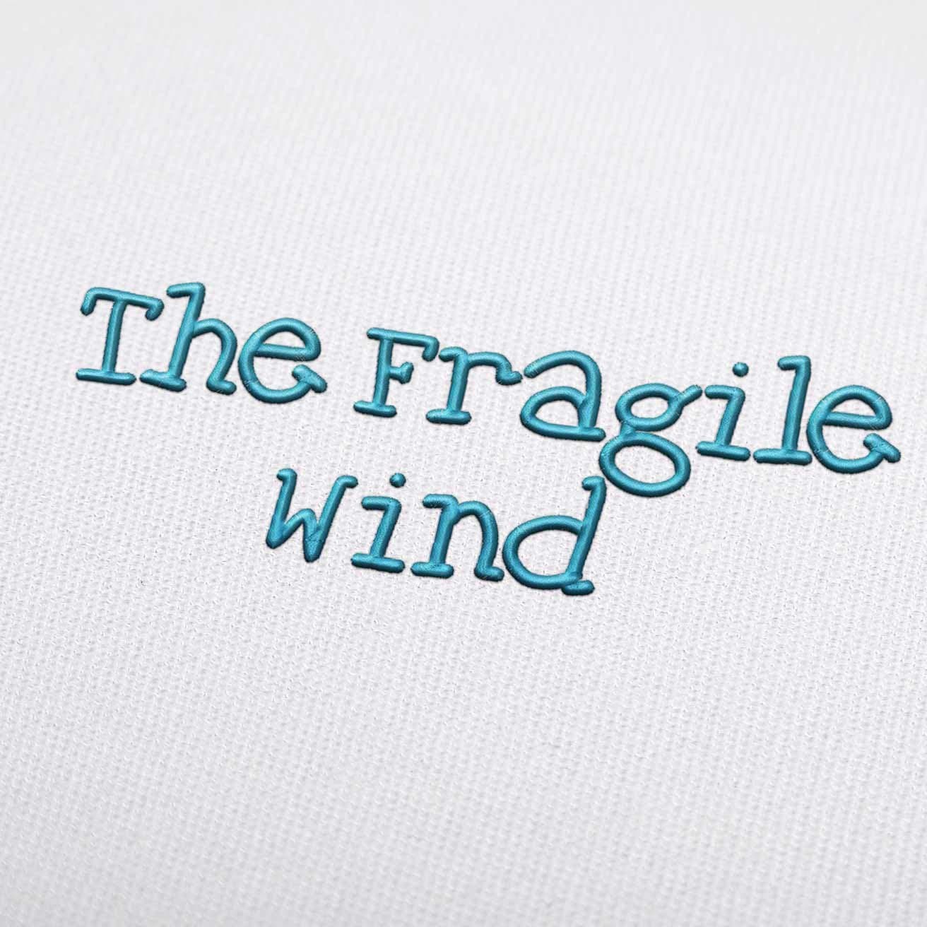 The Fragile Wind Embroidery Font Set Download