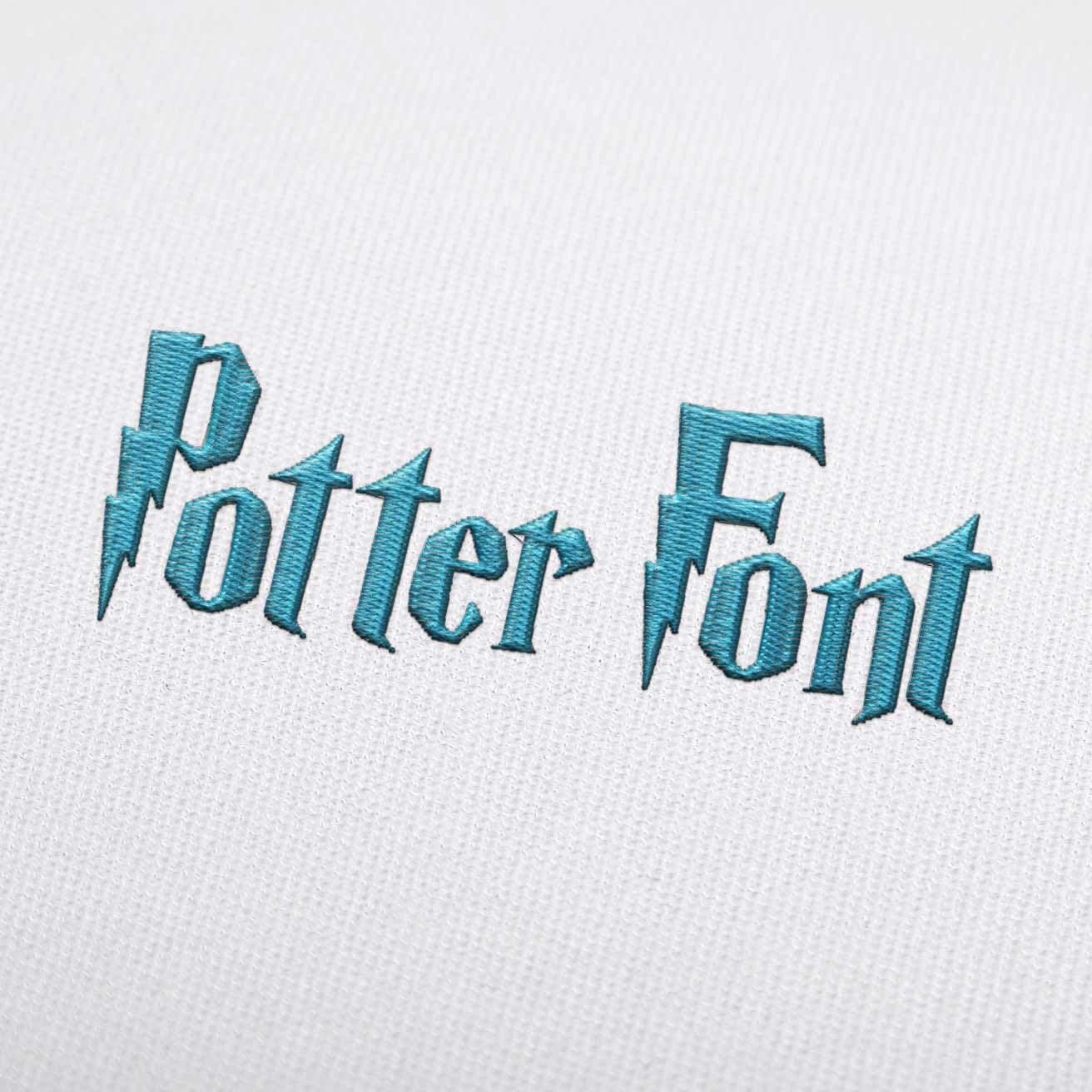 Set di caratteri per ricamo Potter Download