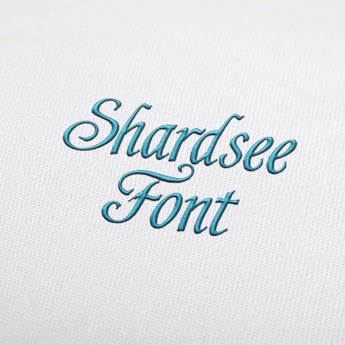 Shardsee Embroidery Font Set Download