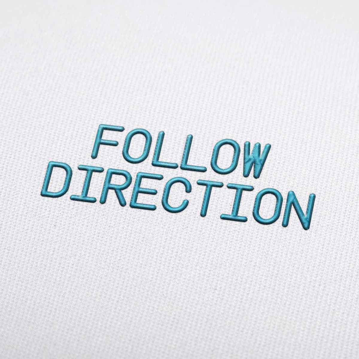 Follow Direction Embroidery Font Set Descargar