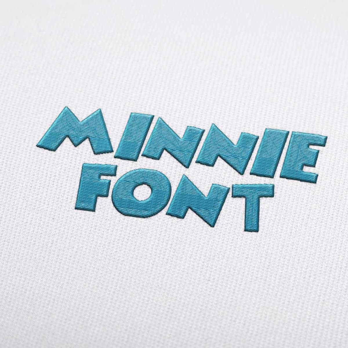 Minnie Embroidery Font Set Download