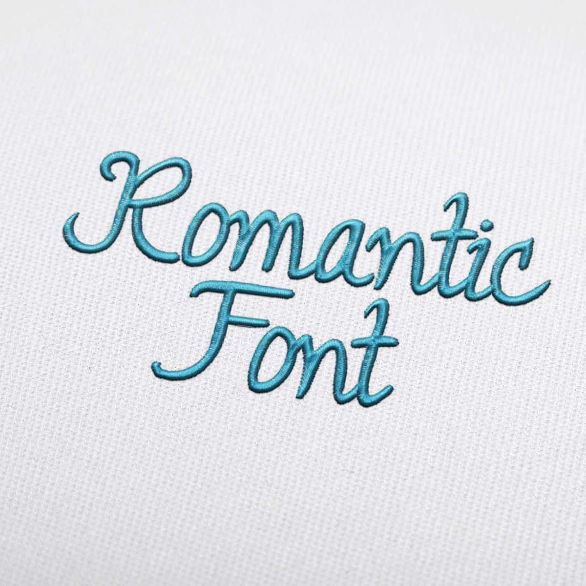 Romantic Embroidery Font Set Download