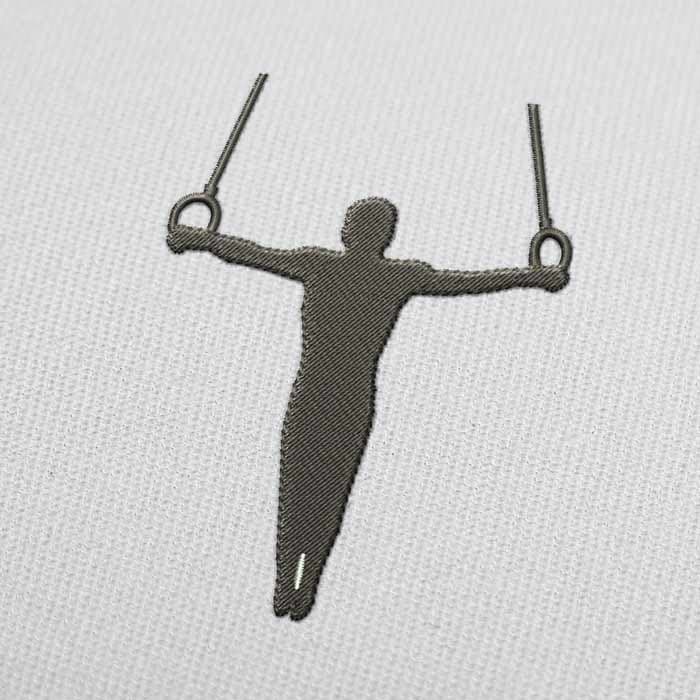 Anneaux de gymnastique artistique Motifs de broderie à télécharger