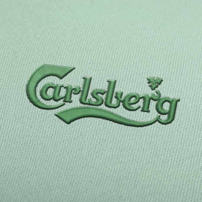Logo della birra Carlsberg Disegno Ricamo Da Scaricare