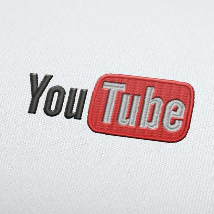 Logo Youtube 2 Disegno Ricamo Da Scaricare