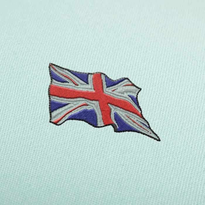 Waving Union Jack Flag UK Embroidery Design Descargar
