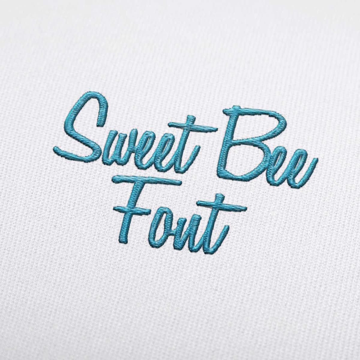Sweet Bee Embroidery Font Set Download
