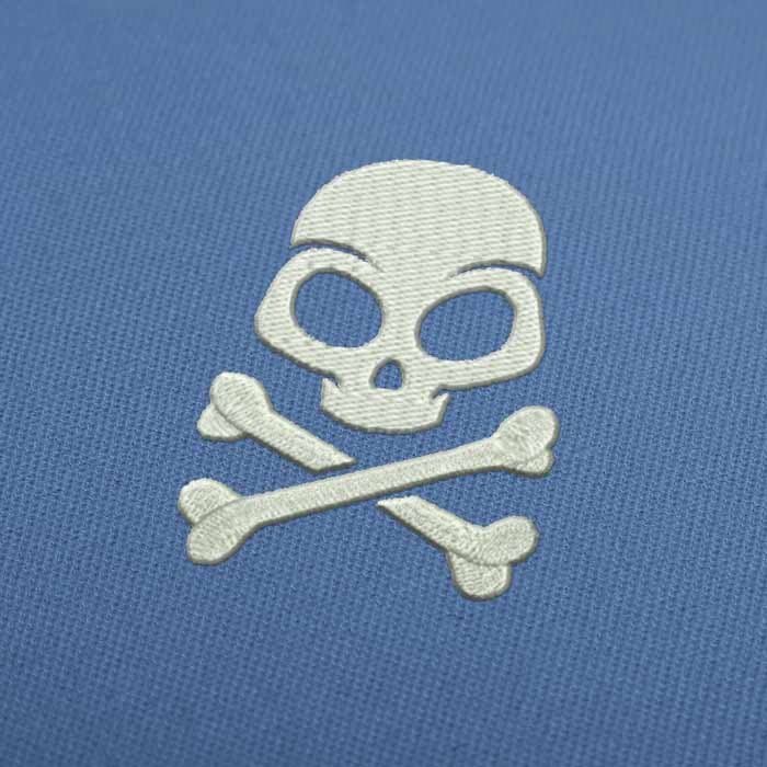 Stickmuster Für Stickmaschinen Download Piraten-Totenkopf
