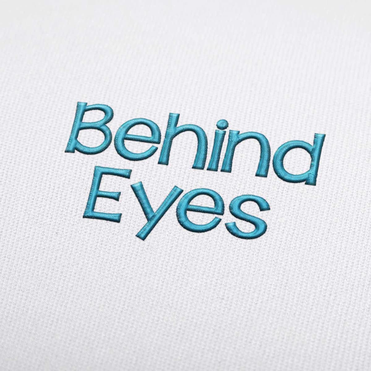 Behind Eyes Embroidery Font Set Descargar