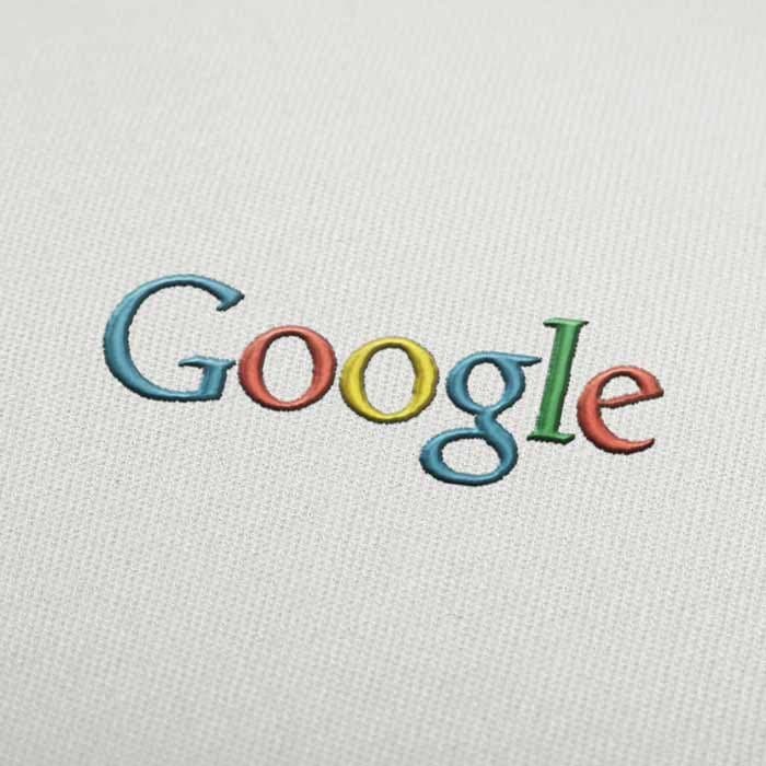 Logo Google 2 Disegno Ricamo Da Scaricare