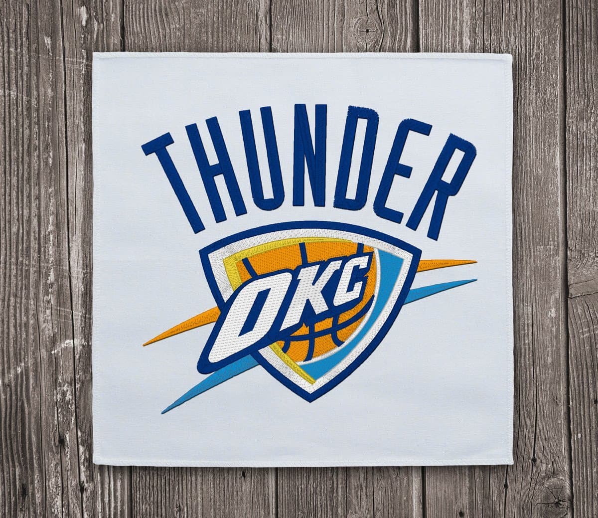 Oklahoma City Thunder Stickmuster Für Stickmaschinen Download