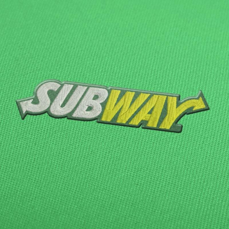 Subway Logo Stickmuster Für Stickmaschinen Download