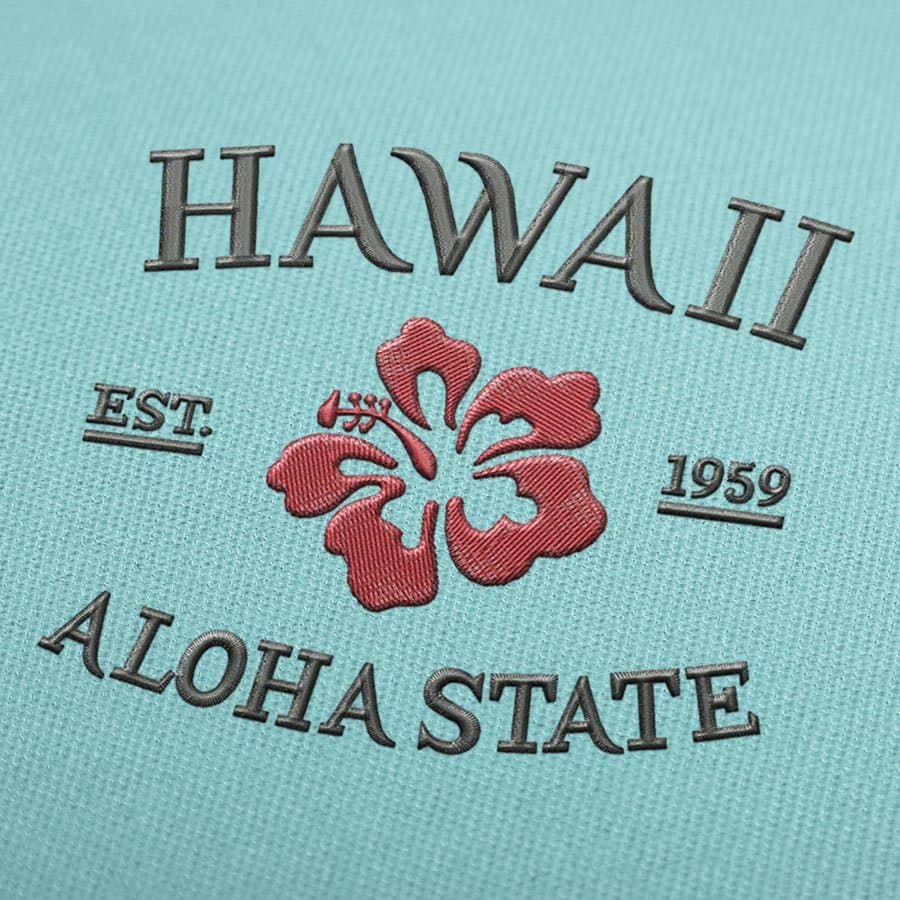 Disegni Ricami Da Scaricare Gratis Per Macchina Da Ricamo Hawaii Aloha State Download
