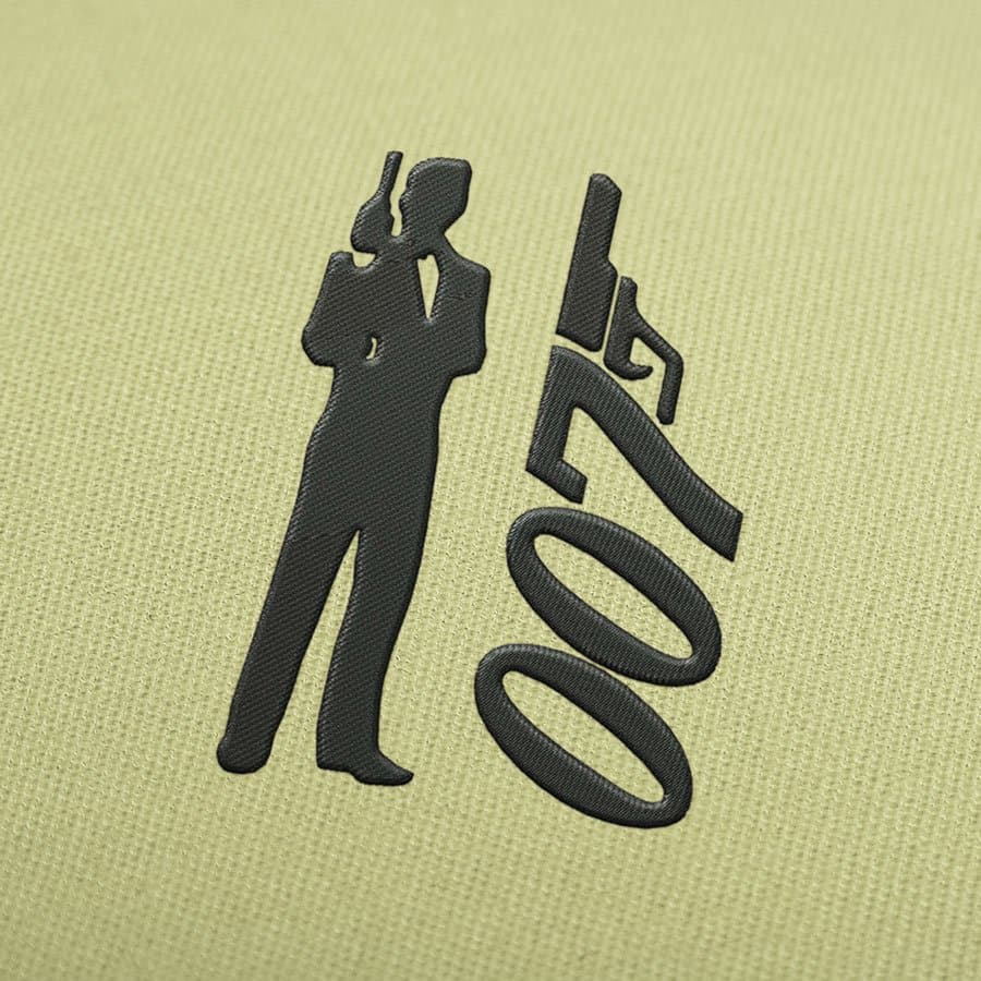 James Bond 007 Bordados Descarga Picajes Bordados