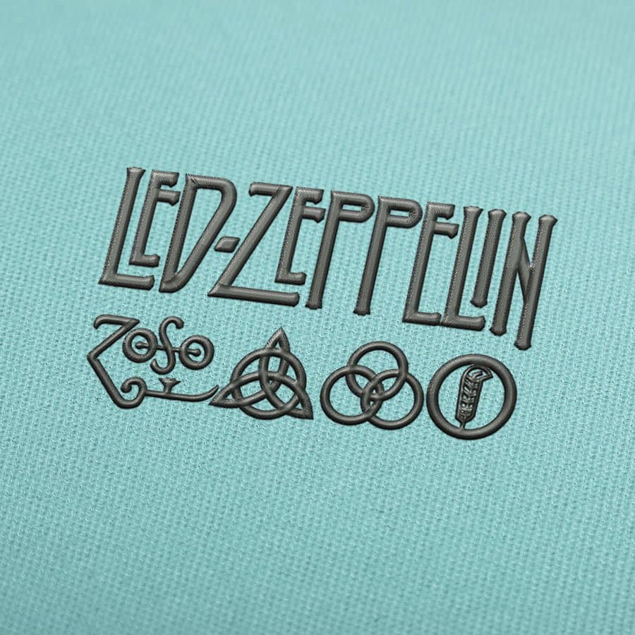 Led Zeppelin Stickmuster Für Stickmaschinen Download