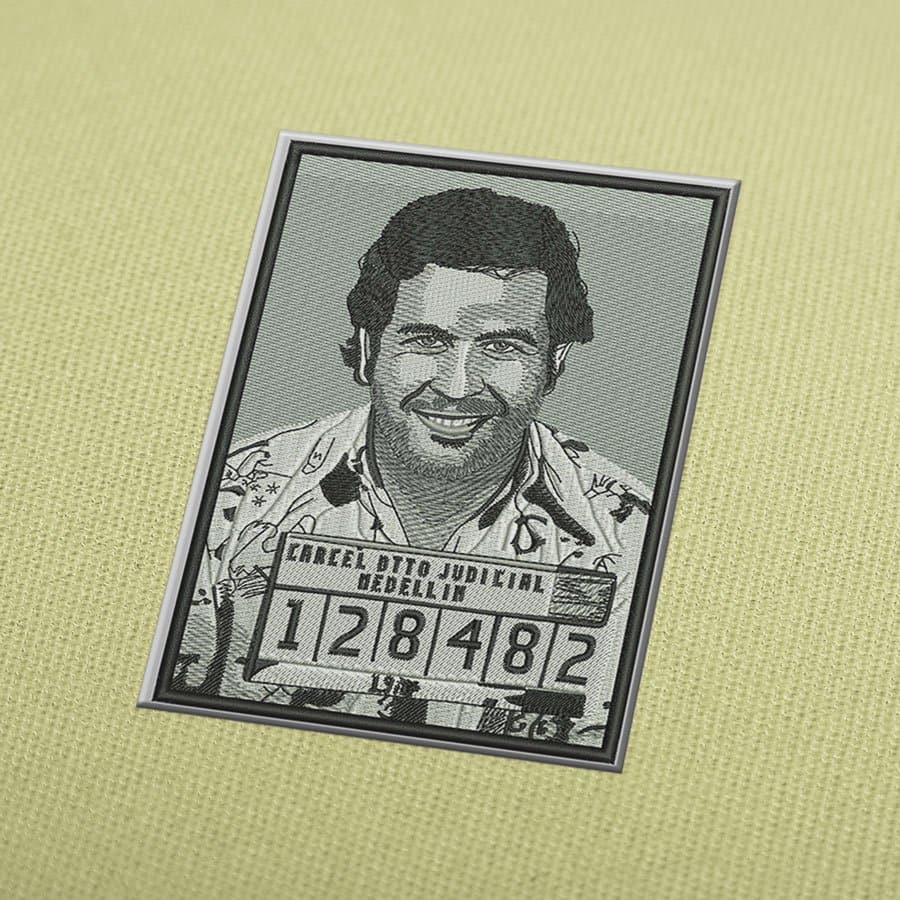 Motifs de broderie Pablo Escobar Télécharger