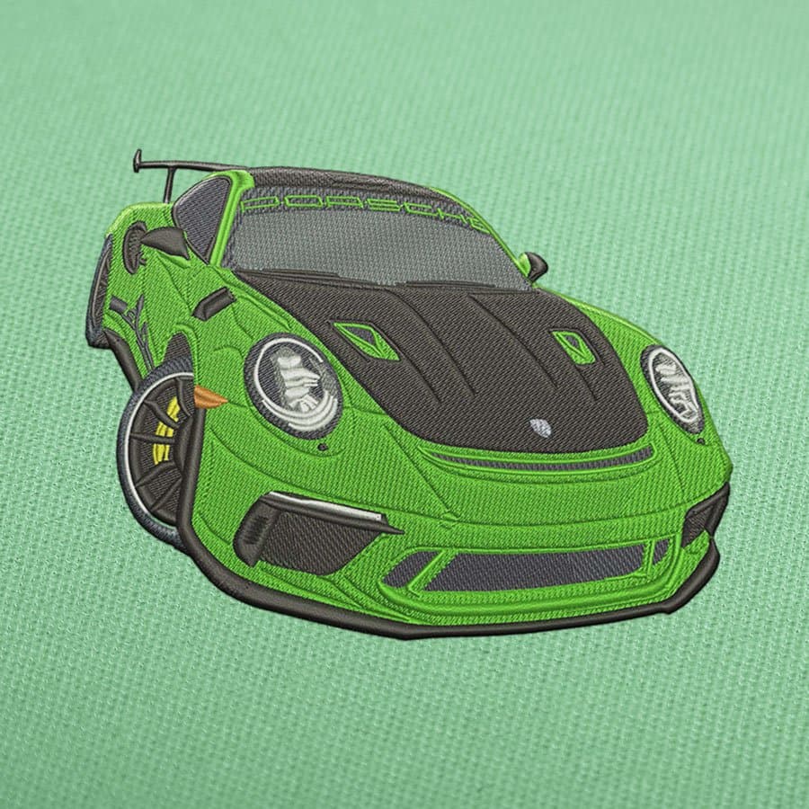 Porsche Supercar Stickmuster Für Stickmaschinen Download