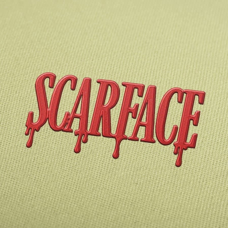 Scarface Bordado Diseños Descargar