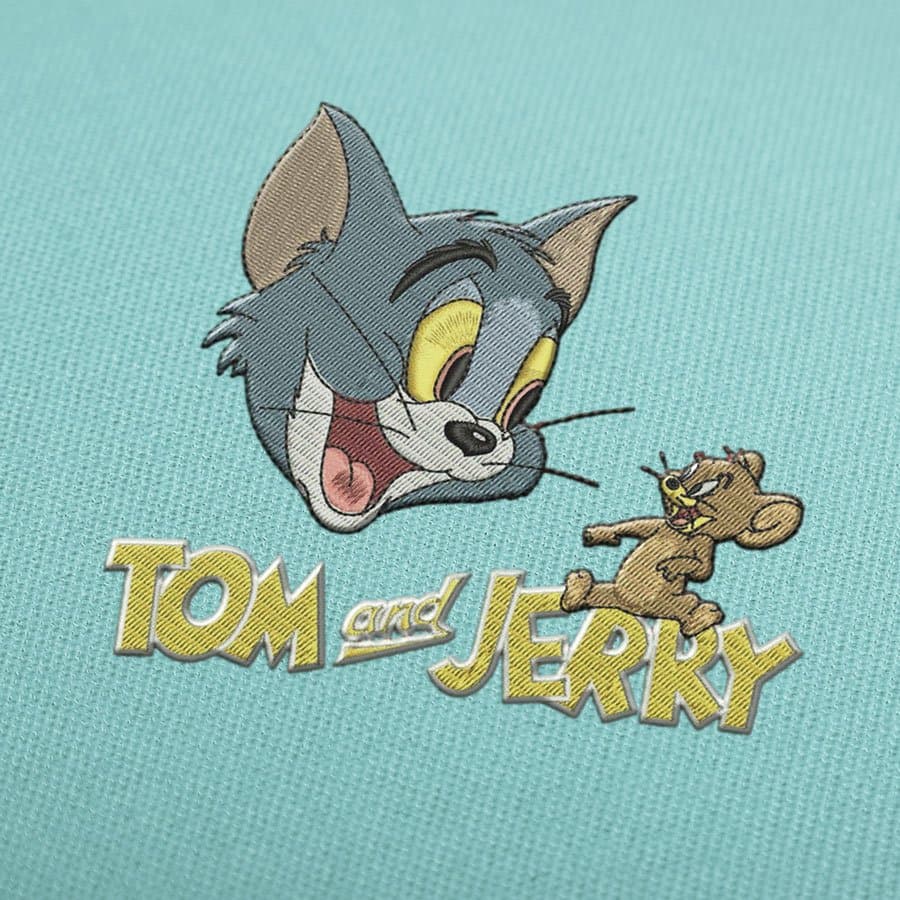 Tom Y Jerry Bordado Diseños Descargar
