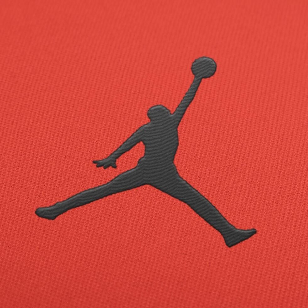 Jordan Silhouette Embroidery Design Download - EmbroideryDownload