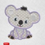 Embroidery-Applique-Koala