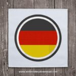 Allemagne-drapeau-cercle-2