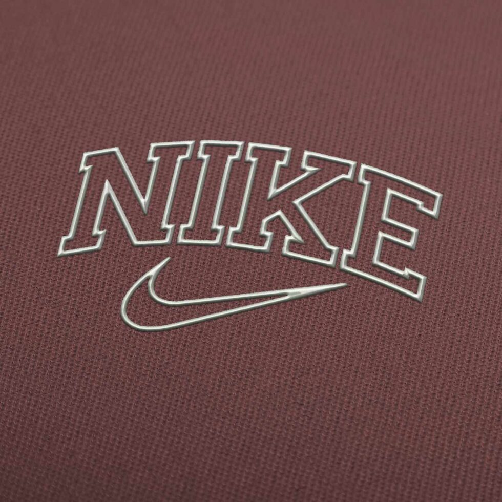 Nike Old Logo Applique Embroidery Design Download - EmbroideryDownload