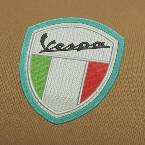 Vespa Logo Embroidery Design Download - EmbroideryDownload
