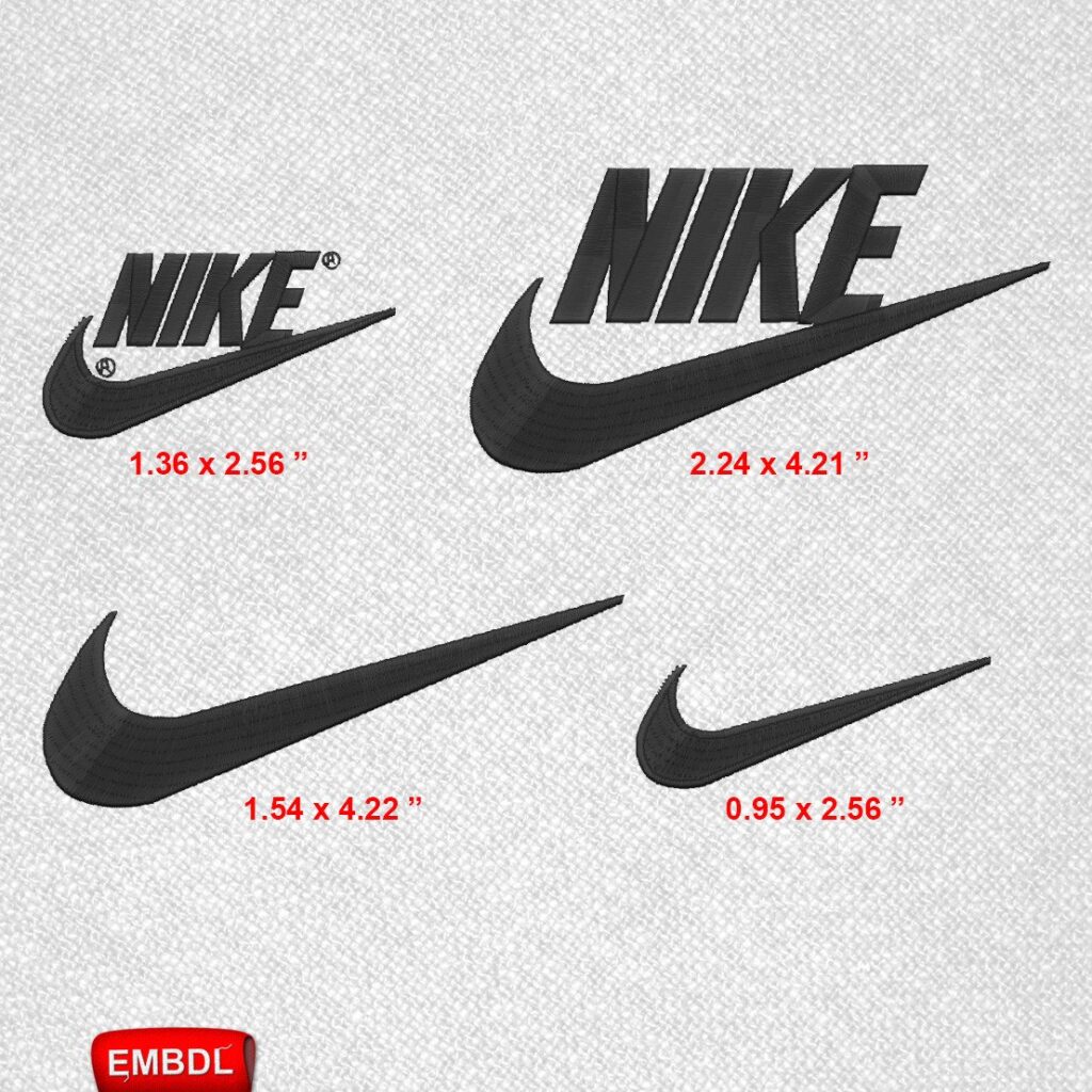 Nike Logo Pack Embroidery Design Download - EmbroideryDownload