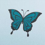 Blue-Butterfly-Embroidery-Design-Download