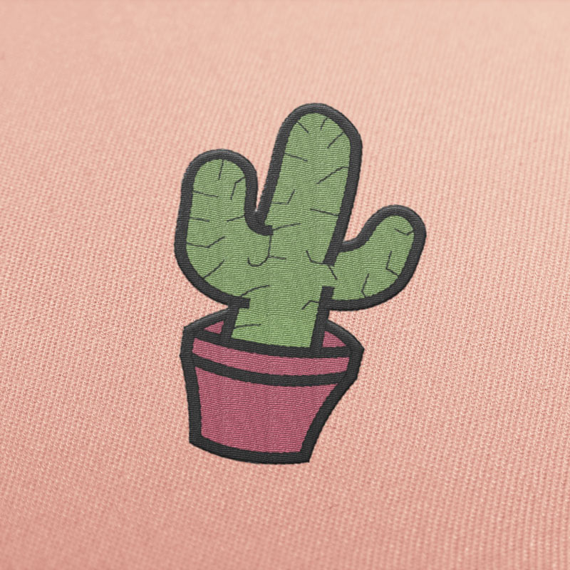 Cactus-Plant-Embroidery-Descargar-Diseño
